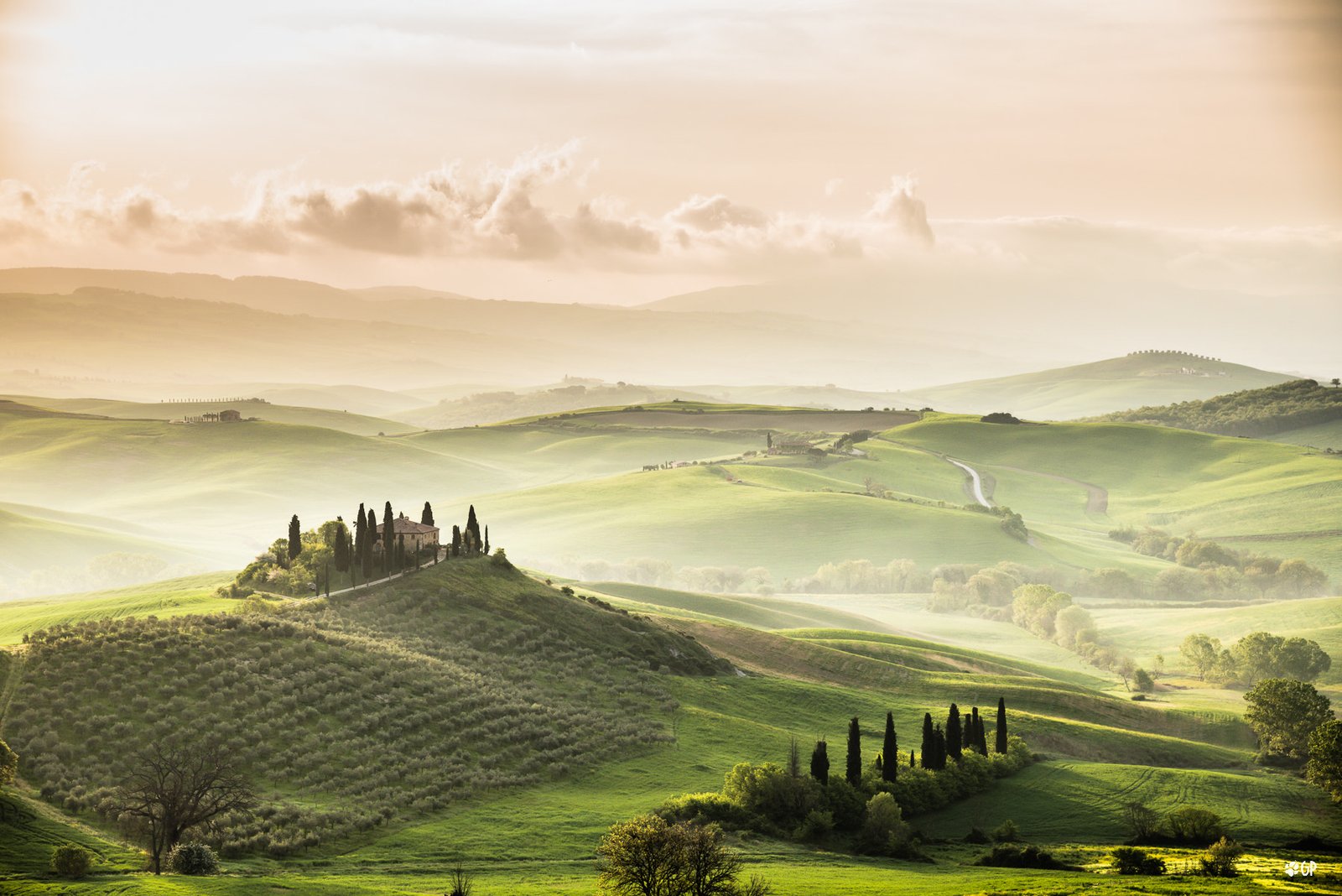 Val d'Orcia, Toscana